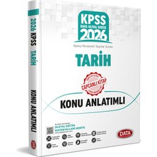 Data 2026 KPSS Tarih Ultra Konu Anlatımlı Data Yayınları