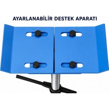 Mekanik Ayarlanabilir Destek Krikosu 140–200 cm – Rulmanlı Ağır Hizmet Tipi