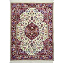 Kilim Co. El Dokuma Hereke Halısı Erikdalı Modeli 140X200 cm (2.8 M²)