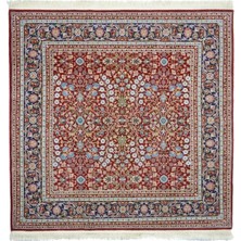 Kilim Co. Yedi Dağın Çiçeği El Dokuma Kare Hereke Halısı 170X170 cm (2.9 M²)