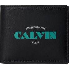 Calvin Klein Erkek Siyah Calvin Klein Graphıc Bıllfold, Ub1 Siyah Erkek Cüzdan
