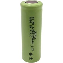 Aydogan's Ayd Sertec - 1.2V 1300 Mah - 4/5AA- Ni-Mh Şarjlı Pil - (Başsız / Flat Head)