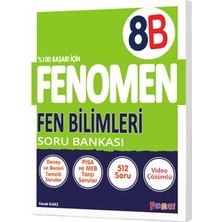 Gama Yayınları Fenomen 8. Sınıf Fen Bilimleri B Soru Bankası Fenomen Yayınları