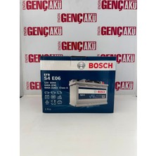 Bosch S4 E06 Efb 12 V 60 Ah Start-Stop Akü