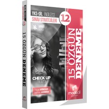 Modadil YKS-Dil 15 Özgün Deneme 12. Sınıf İçin Suat Gürcan