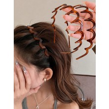 Up Atelier 2'li Taraklı Taç Kahverengi 2 Adet