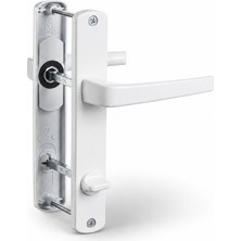 Alet Çantam  Pvc Banyo Wc Kapı Kolu Pimapen Pakpen (Metal ) Beyaz