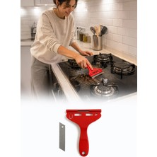 Omilife Cam Ocak Temizleme Kazıyıcı Jiletli Cam Kazıma Aparatı Seramik Ocak Temizlik Aparatı