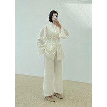 Moda Aksa 9182 Pili Dty Takım Ekru