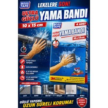 Ellante Ultra Güçlü Yama Bandı – Çatlak, Delik ve Su Kaçaklarına Kalıcı Çözüm 4 Adet