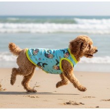 Miniş Mermaid Dream Küçük Irk Köpek Esnek Penye T-Shirt