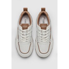 Lufian Maya Kadın Sneaker Ayakkabı Bej