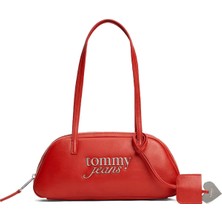 Tommy Hilfiger Kırmızı Kadın Omuz Çantası Tjw Bold Shoulder Bag