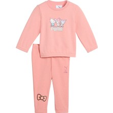 Puma Hello Kitty&friends Minicats Bebek Pembe Eşofman Takımı