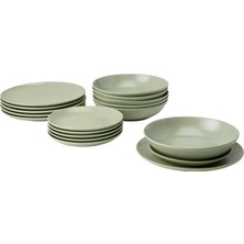 IKEA Fargklar Mat Yeşil Yemek Takımı