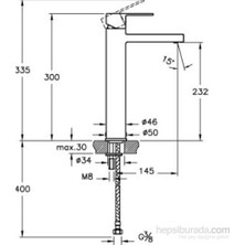 Artema Flo S Lavabo Bataryası (Yüksek)