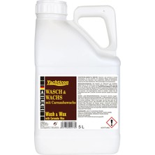 Yachticon - Wash & Wax 2'si 1 Arada Yıkama ve Vaks (5 Lt): Teknenizi Yıkarken Aynı Anda Cila Atın, Carnauba Parlaklığına Kavuşturun!