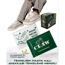 Claw Ayakkabı Temizleme Mendili, Temizleme Havlusu 24 Adet
