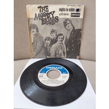 Plakperest The Moody Blues  –  Nights In White Satin  -  1967  Fransa Basım  45’lik  Plak