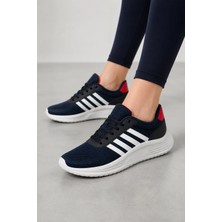 Lola Hafif Taban Gün Boyu Konfor Sunan Unisex Sneaker - Lacivert-Gri
