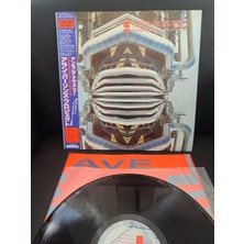 Plakperest Alan Parsons Project - Ammonia Avenue - 1984 Japonya  Basım Plak Albüm Obi’li