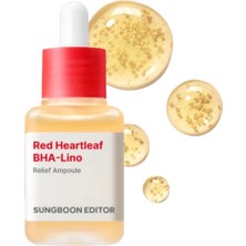Sungboon Editor Sungboon Red Heartleaf Bha-Lino Ampul - Dengeleyici Ampul 40ML