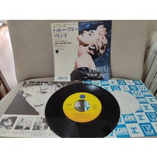 Plakperest Madonna - True Blue - 1986 Nadir Japonya  Basım 45LIK Plak - Dönem Basımdır