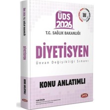 Data Yayınları 2026 GYS ÜDS Sağlık Bakanlığı Diyetisyen Konu Anlatımlı Göre