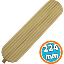 Nzb Metal Kulp 224 mm 22,4 cm Mat Altın Mutfak Dolabı Kulbu Kulpu Mobilya Çekmece Dolap Kulpları