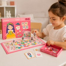 Mideer Manyetik Puzzle Şirin Kız Manyetik Giydirme Oyunu 77 Parça 3+ Yaş