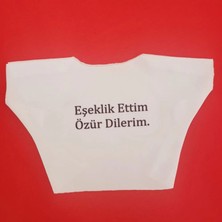Hace Bazaar Eşeklik Ettim Yazılı Oyuncak Tişörtü