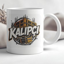 Ajans 313 AJANS313 Kalıpçı Ustası Inşaat Kalıp Ustası Baskılı Seramik Kupa
