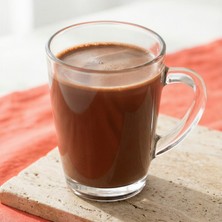 Büdü Discount Vega Cam Kupa 3 Kişilik 250 ml Kulplu (Kahve/Çay Bardağı)