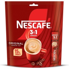 Nescafe 3'ü 1 Arada 17.5 G x 15'li (4'li Paket)