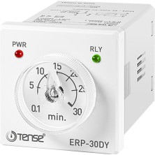 Tense ERP-30DY Pano Tipi Zaman Rölesi 0,1–30 Dakika Ayarlanabilir