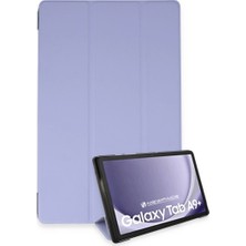 Giga Tech Samsung Galaxy Tab A9 Plus Kılıf Tablet Smart Kılıf - Lila