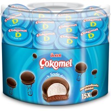 Ülker Çokomel Marshmallow Sade 12 G 15'li (8'li Paket)