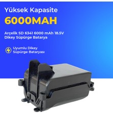 Ümit Maker Arçelik Sd 6341 6000 Mah 18.5V Dikey Süpürge Batarya