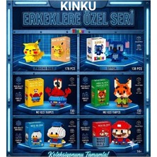 Kinku Kutulu Block-Puzzle-Yapboz-3d Zeka Geliştiren-Mini Sevimli Figürler Minyatür Erkekler Için Özel Seri