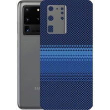 Kapps Samsung Galaxy S20 Ultra ile Uyumlu Rainbow Serisi Premium Arka Kapak Kaplama(Kenarlar Yoktur!)