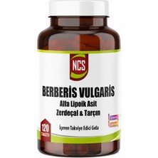 Ncs Berberis Vulgaris Alfa Lipoik Asit Zerdeçal Tarçın 120 Tablet