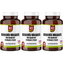 Ncs Berberis Vulgaris Alfa Lipoik Asit Zerdeçal Tarçın 120 Tablet 3 Adet