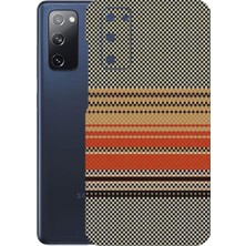Kapps Samsung Galaxy S20 Fe ile Uyumlu Rainbow Serisi Premium Arka Kapak Kaplama(Kenarlar Yoktur!)