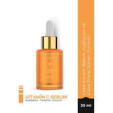 Novalyce Vitamin C Serum Aydınlatıcı Leke Karşıtı Ascorbic Acid & Vitamin B5 30 ml