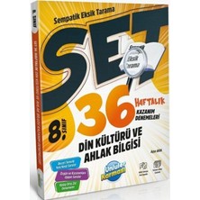 Ünlüler Karması 8. Sınıf SET Din Kültürü 36 Hafta Kazanım Denemel