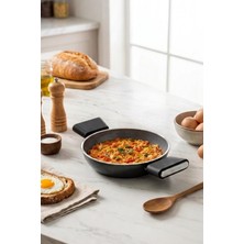 Cooker Cliff 18 cm Seramik Kaplama Sahan Siyah CKR4642