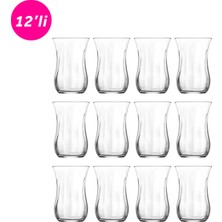 Lav Klasik Cam Çay Bardağı 12 Kişilik 115 ml
