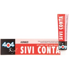 İbtaş 404 Rtv 45 Gram Sıvı Conta Kırmızı  - Yüksek Isıya Dayanıklı +300° Derece
