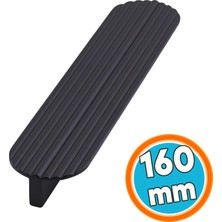 Nzb Metal Kulp 160 mm 16 cm Mat Siyah Mutfak Dolabı Kulbu Kulpu Mobilya Çekmece Dolap Kulpları