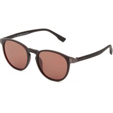 Blancia Milano Bc 1284 C3 Oval Koyu Kahverengi Erkek Güneş Gözlüğü